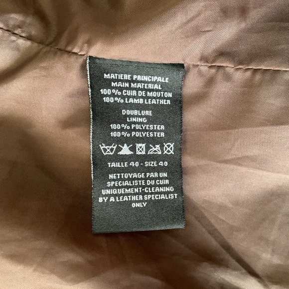 Burton of London Leather Jacket - Picture 3 of 3
